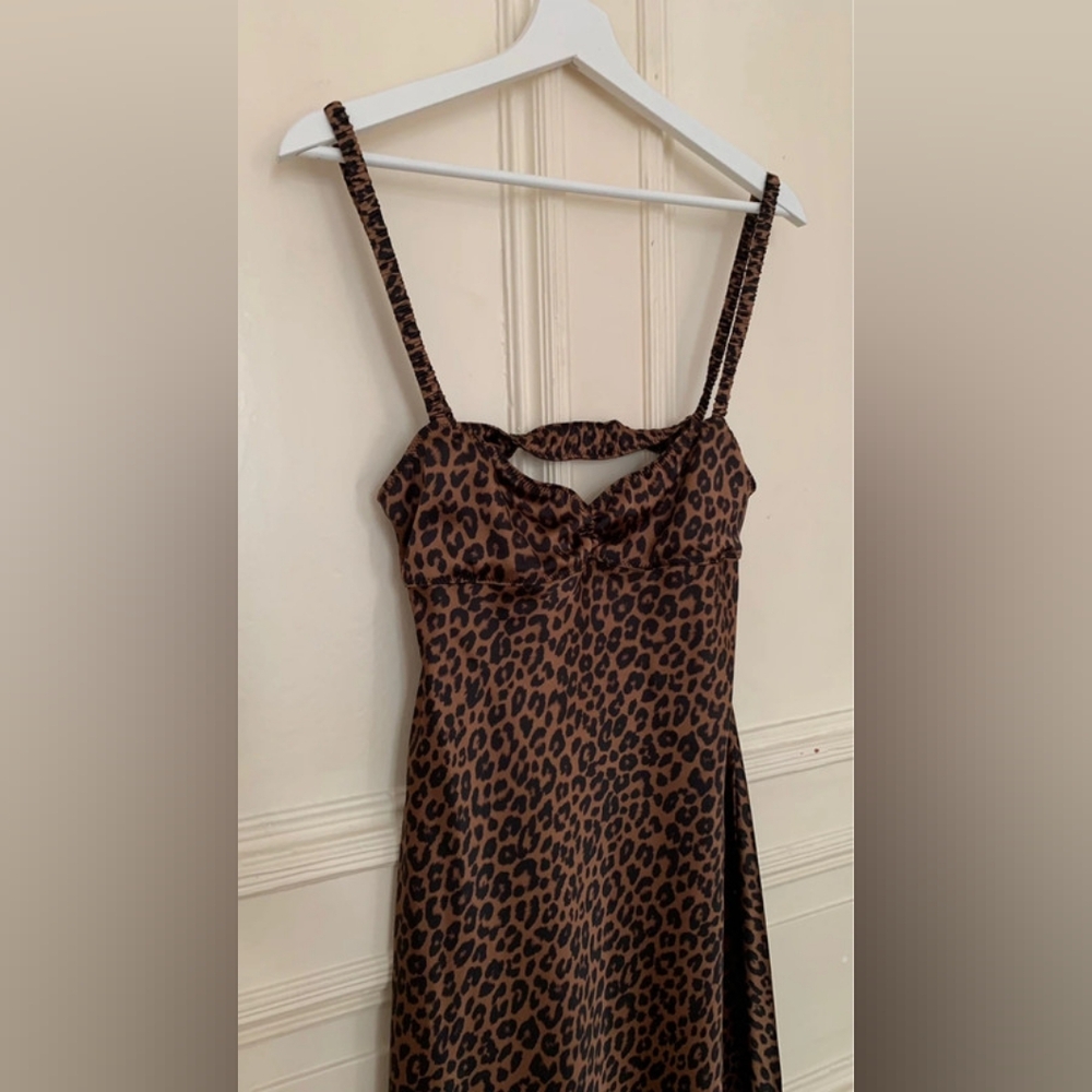 Leopard Print Women's Dress